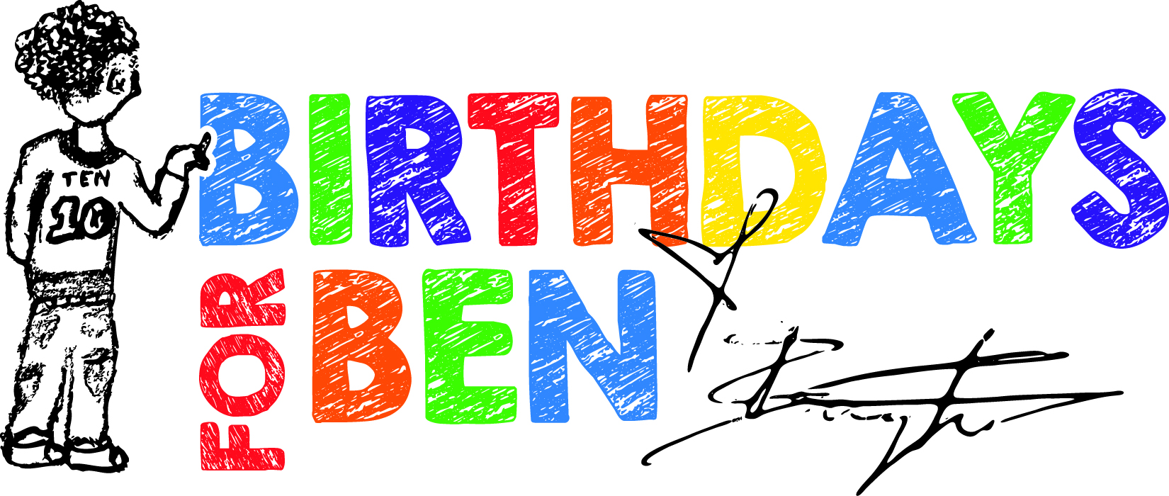 Birthdays for Ben Logo